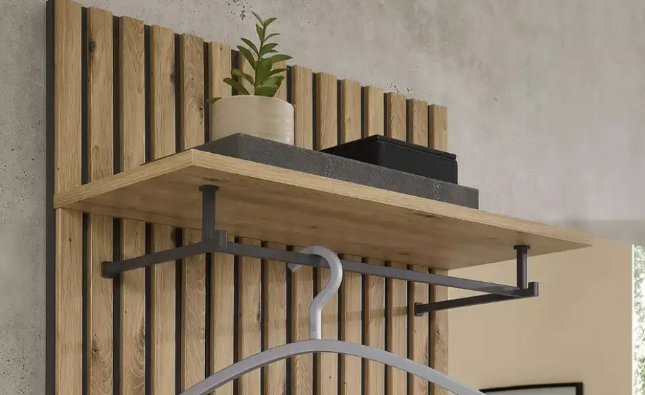 Kompaktgarderobe Mocha