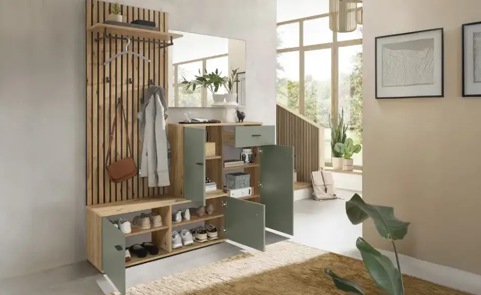 Kompaktgarderobe Mocha