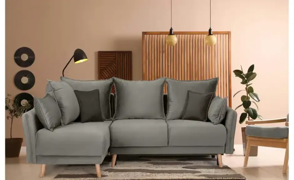 KONSIMO Ecksofa Belmos