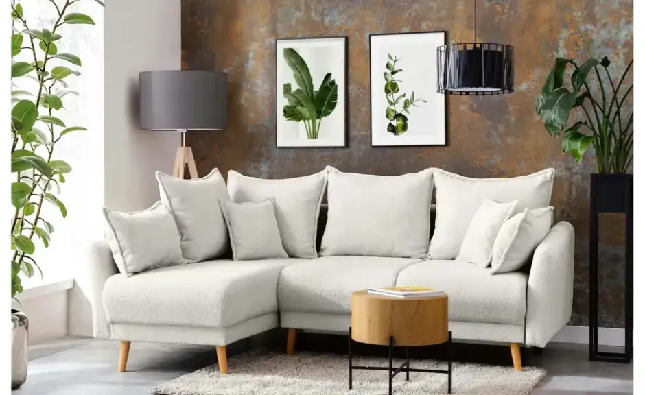 KONSIMO Ecksofa Belmos