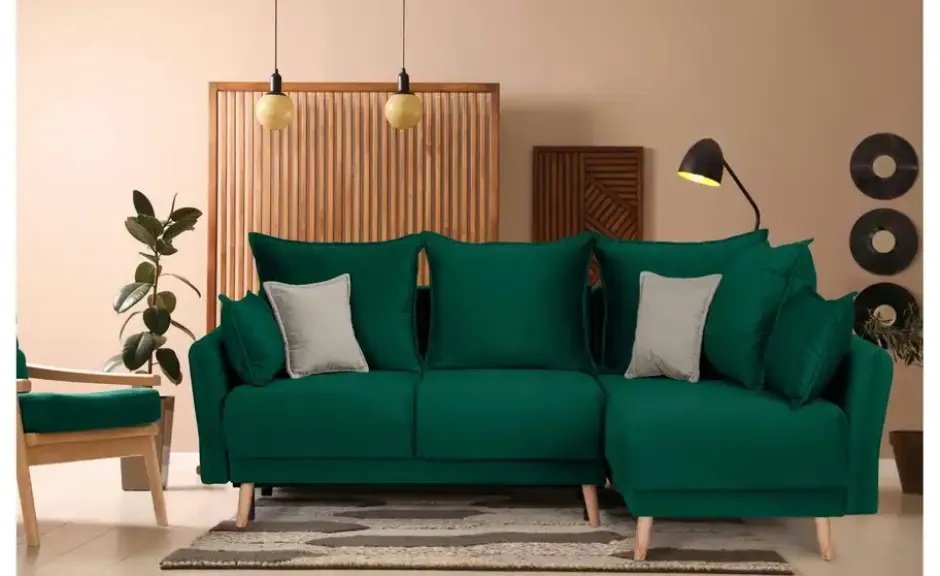 KONSIMO Ecksofa Belmos
