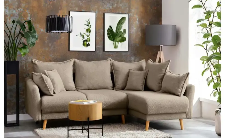KONSIMO Ecksofa Belmos