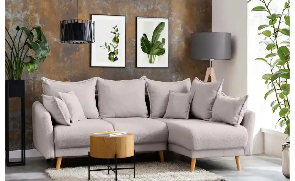KONSIMO Ecksofa Belmos