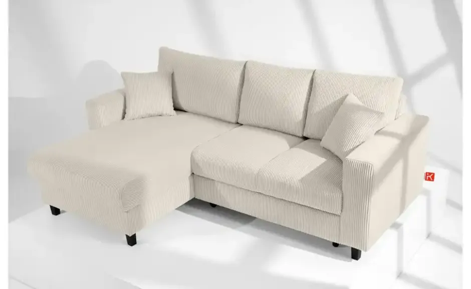 KONSIMO Ecksofa Egret