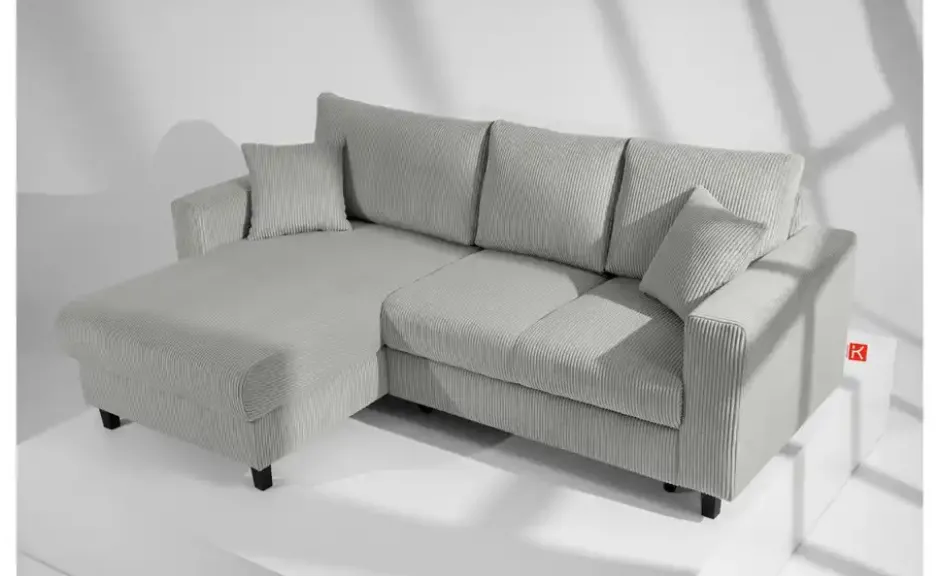 KONSIMO Ecksofa Egret