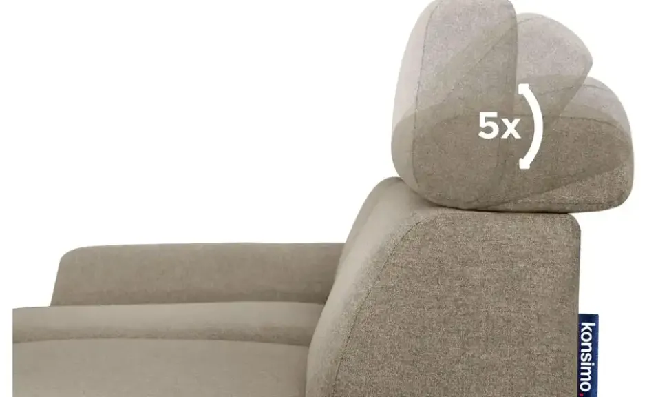 KONSIMO Ecksofa Renar