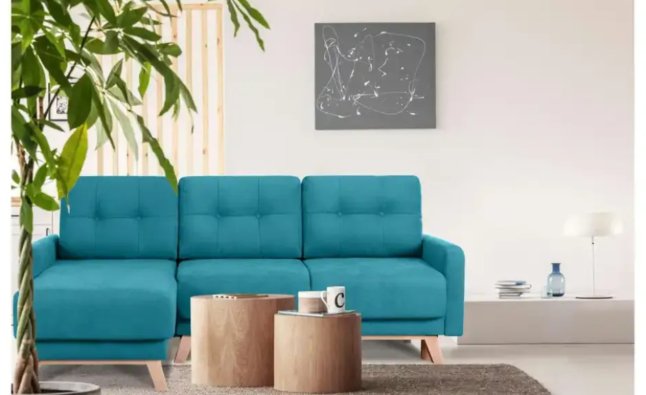 KONSIMO Ecksofa Visna