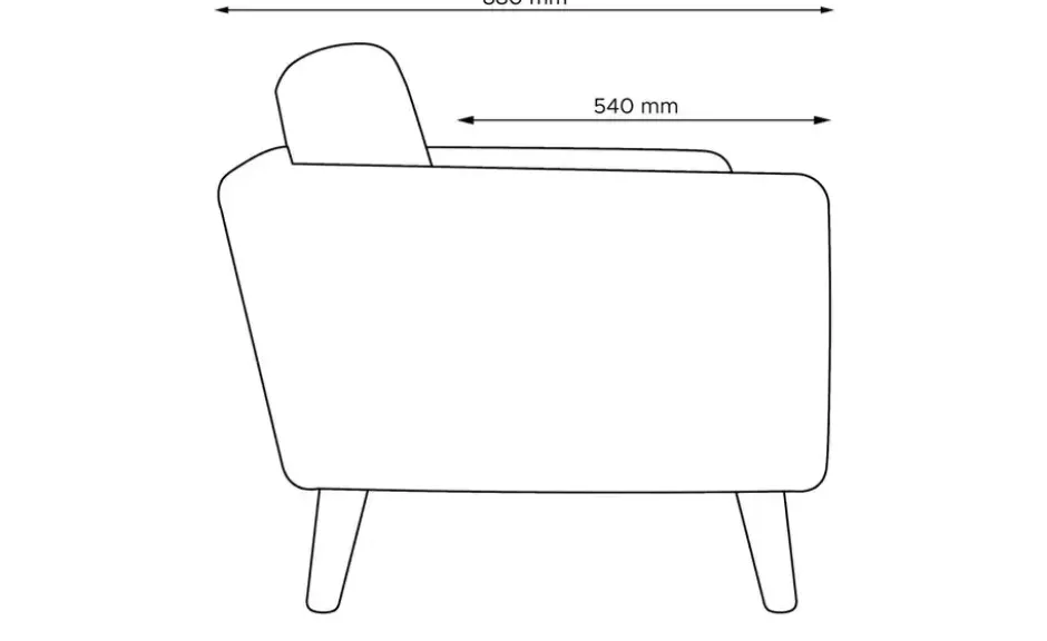 KONSIMO Einzelsofa Tagio