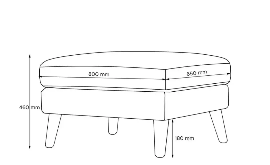 KONSIMO Hocker Tagio