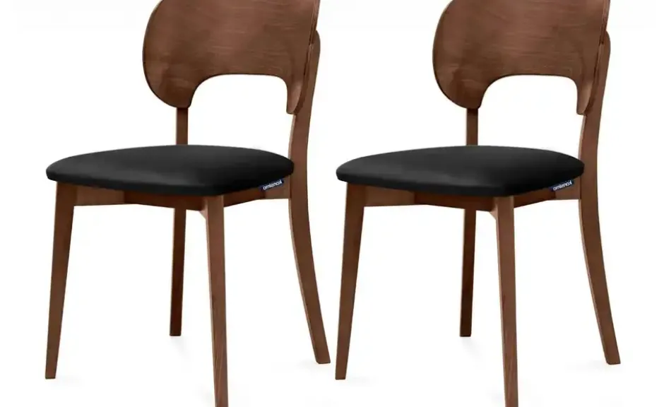 KONSIMO Holzstuhl 2er-Set