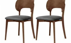 KONSIMO Holzstuhl 2er-Set