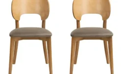 KONSIMO Holzstuhl 2er-Set