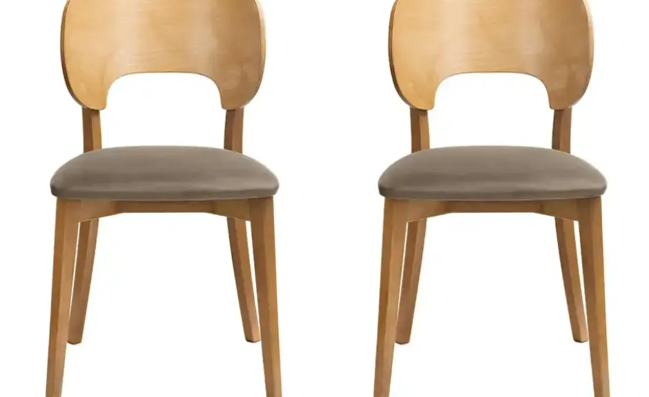 KONSIMO Holzstuhl 2er-Set