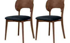 KONSIMO Holzstuhl 2er-Set