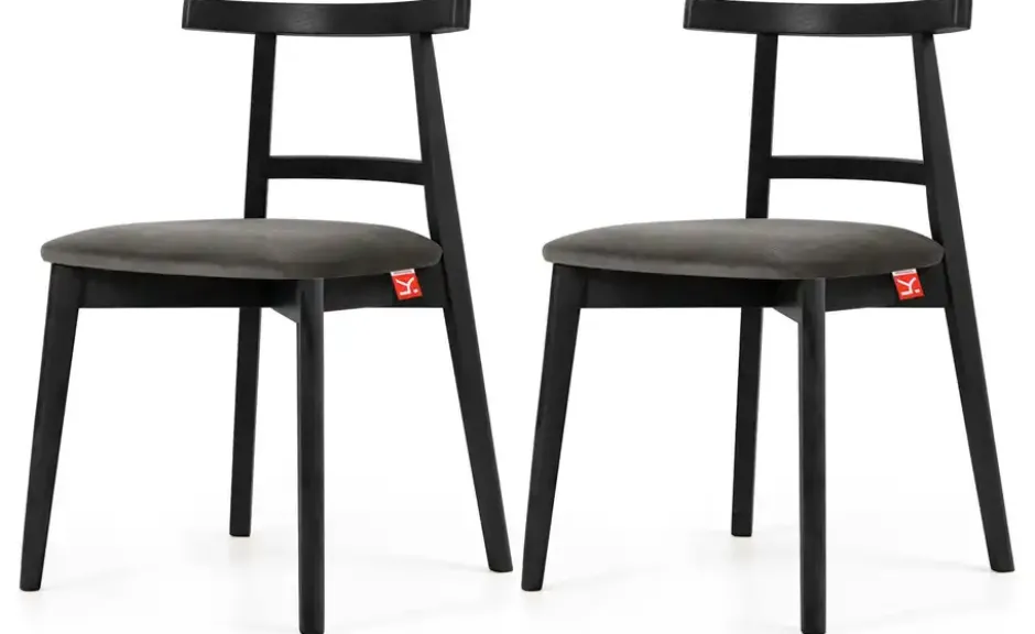KONSIMO Holzstuhl 2er-Set