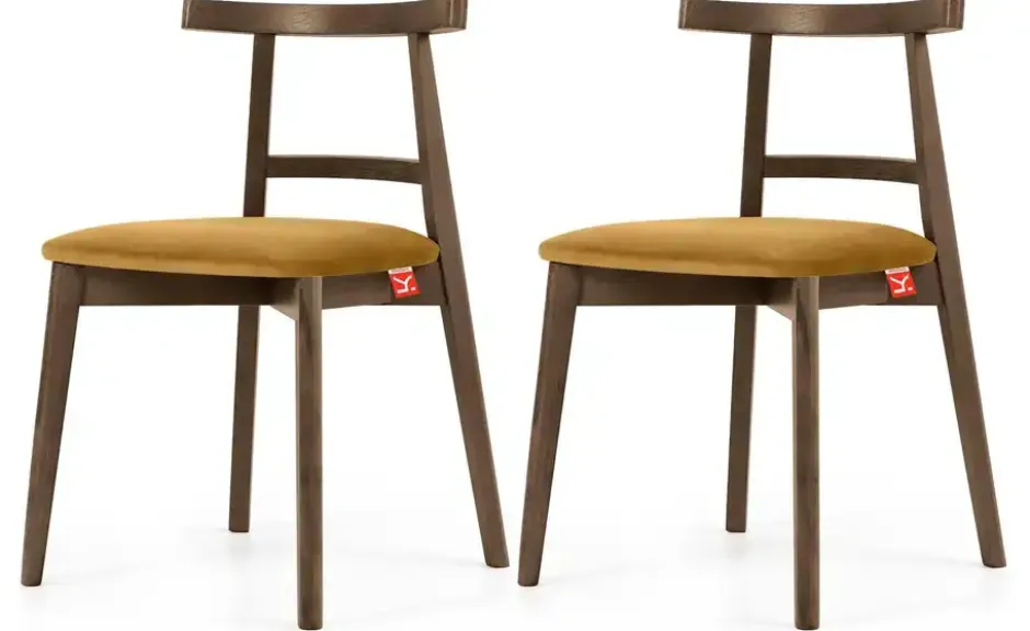 KONSIMO Holzstuhl 2er-Set