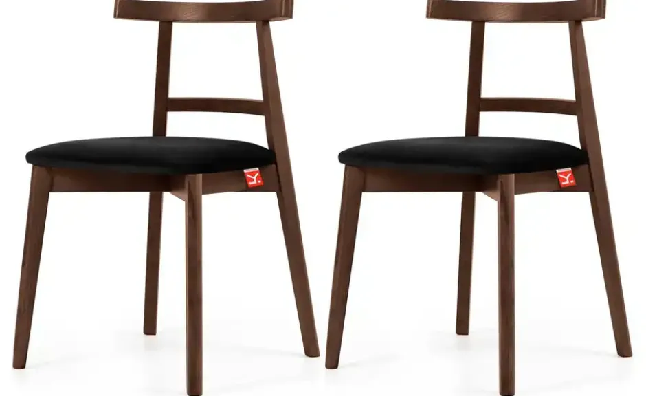 KONSIMO Holzstuhl 2er-Set