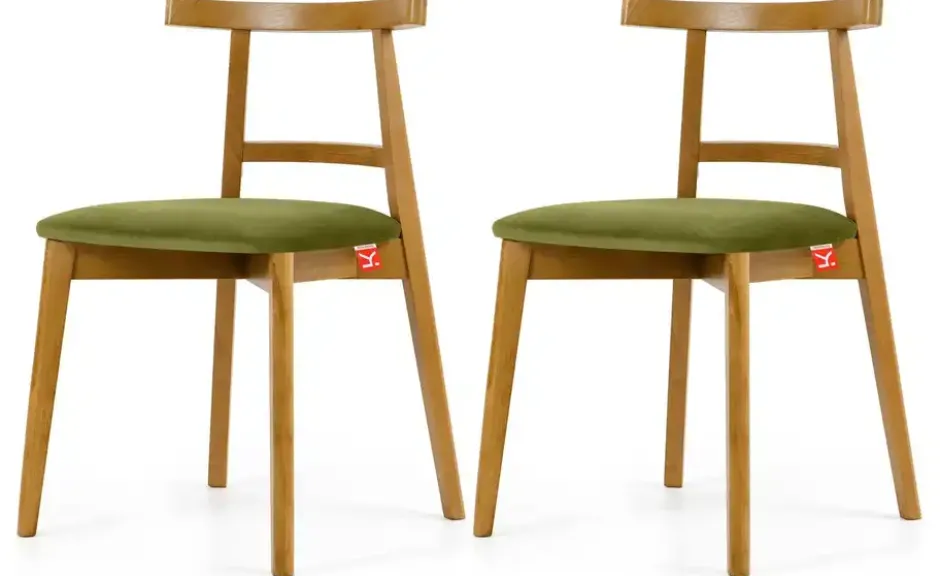 KONSIMO Holzstuhl 2er-Set