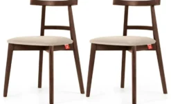 KONSIMO Holzstuhl 2er-Set