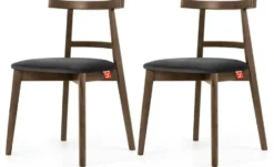 KONSIMO Holzstuhl 2er-Set