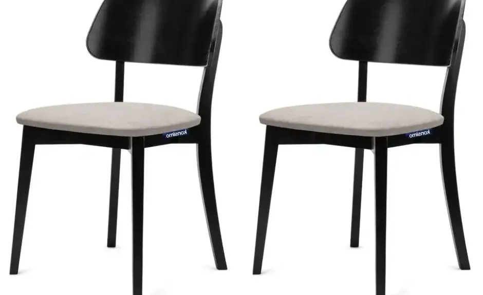 KONSIMO Holzstuhl 2er-Set