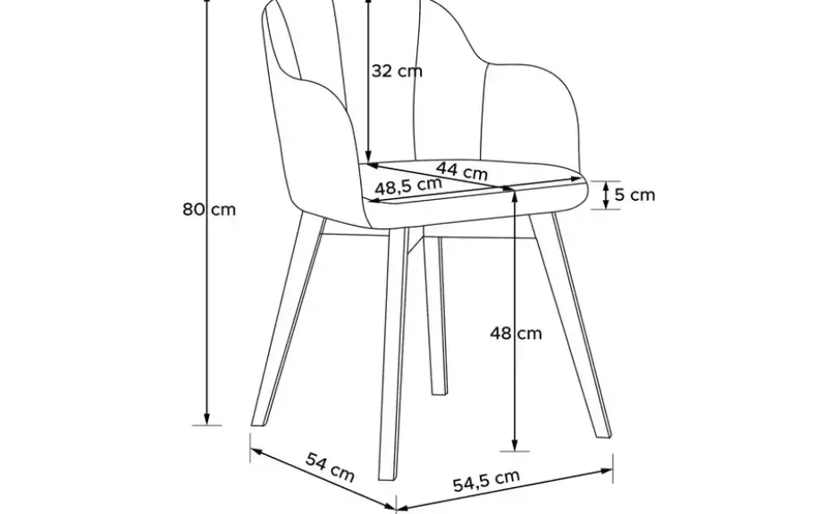 KONSIMO Polsterstuhl