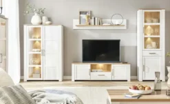 LED-Holzbodenbeleuchtung, 2er-Set