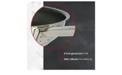 Meisterkoch Edelstahlpfanne 24 cm LINUS