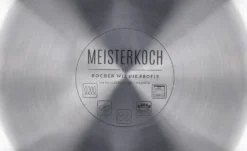 Meisterkoch Edelstahlpfanne RHOMBUS