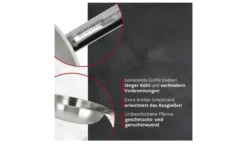 Meisterkoch Edelstahlpfanne tief Ø 28 cm CELSUS
