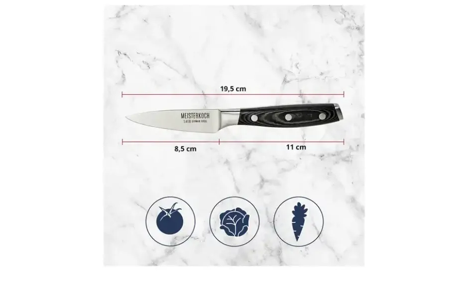 Meisterkoch Gemüsemesser 8,5 cm PRIMUS