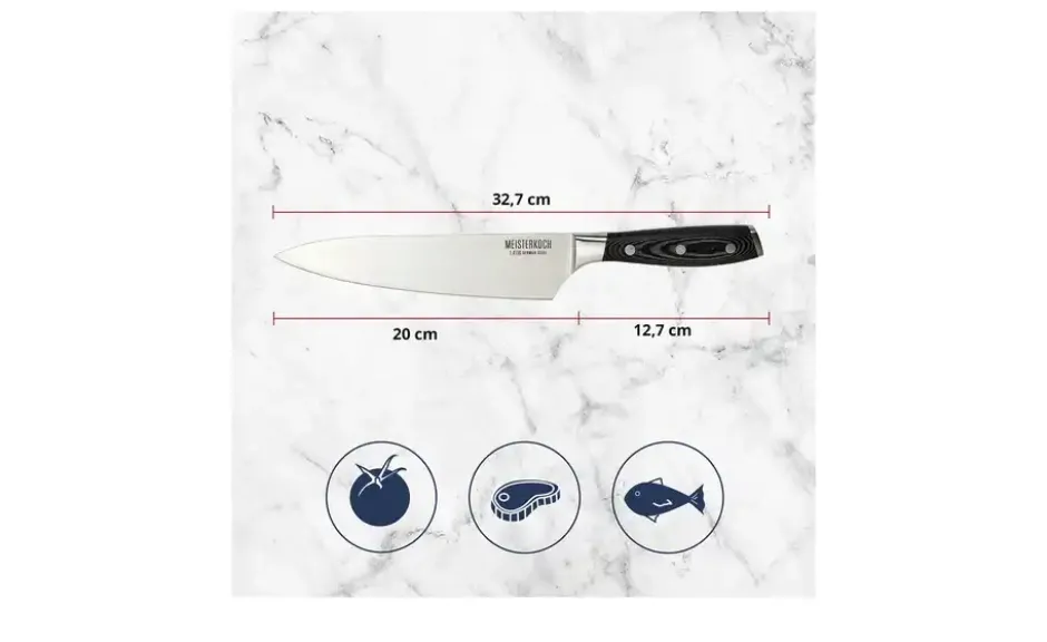 Meisterkoch Kochmesser 20 cm PRIMUS