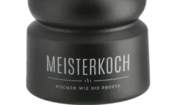 Meisterkoch Pfeffermühle Schwarz Matt