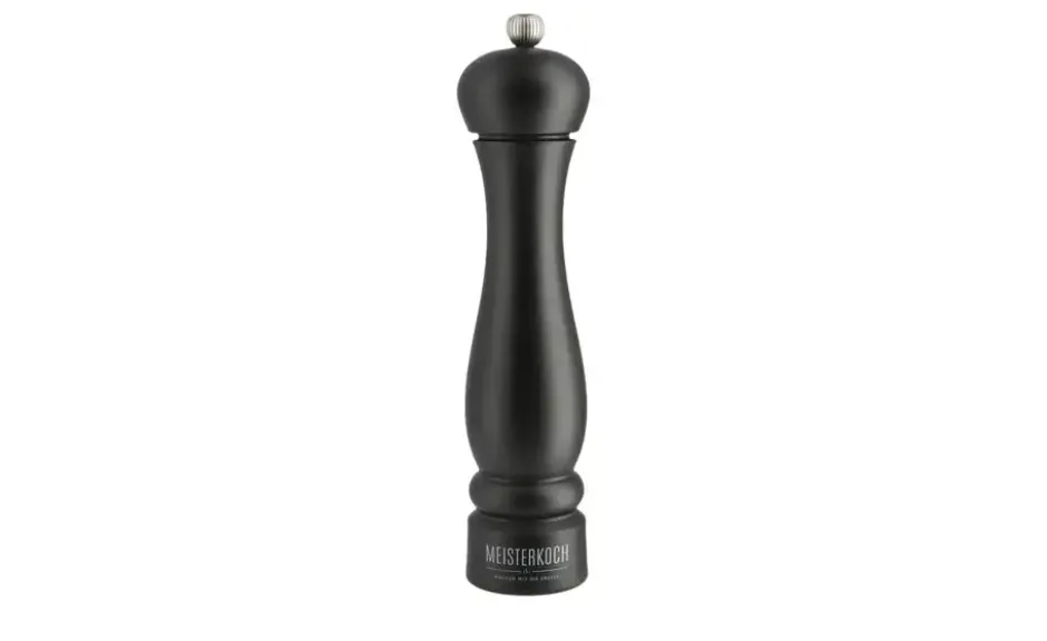 Meisterkoch Pfeffermühle Schwarz Matt