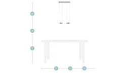 Meisterleuchten LED-Pendelleuchte
