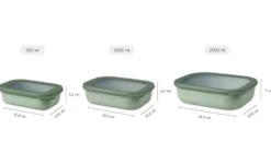 Mepal Multischüssel-Set, 3-teilig Cirqula