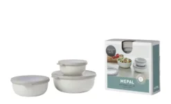 Mepal Multischüssel-Set, 3-teilig / 0,35l, 0,75l, 1,25l Cirqula