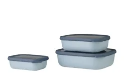 Mepal Multischüssel-Set, 3-teilig / 0,5l, 1,0l, 2,0l Cirqula