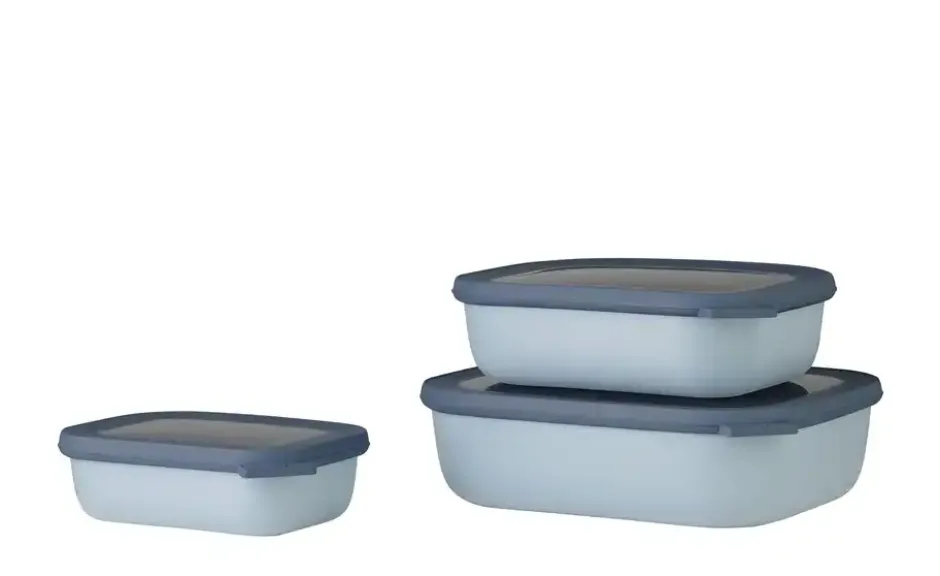 Mepal Multischüssel-Set, 3-teilig / 0,5l, 1,0l, 2,0l Cirqula