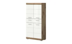 Midischrank SCHLOONSEE, Breite 74cm, 4 Türen, 1 Schubkasten, 4 Fächer, MDF-Front in verschiedenen Farben erhältlich, Badmöbel, Badschrank, Schrank, Bad Schloonsee