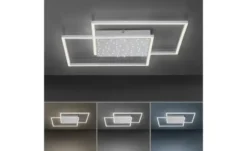 Paul Neuhaus LED-Deckenleuchte, Nickel-matt, mit Sternenhimmel