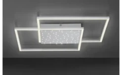 Paul Neuhaus LED-Deckenleuchte, Nickel-matt, mit Sternenhimmel