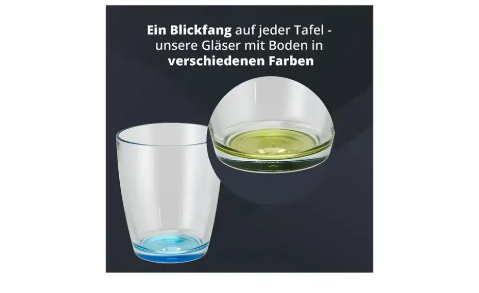 Peill+Putzler Glas 6er-Set Colore