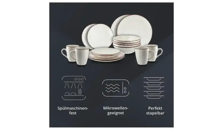 Peill+Putzler Kombiservice, 16-teilig Siena