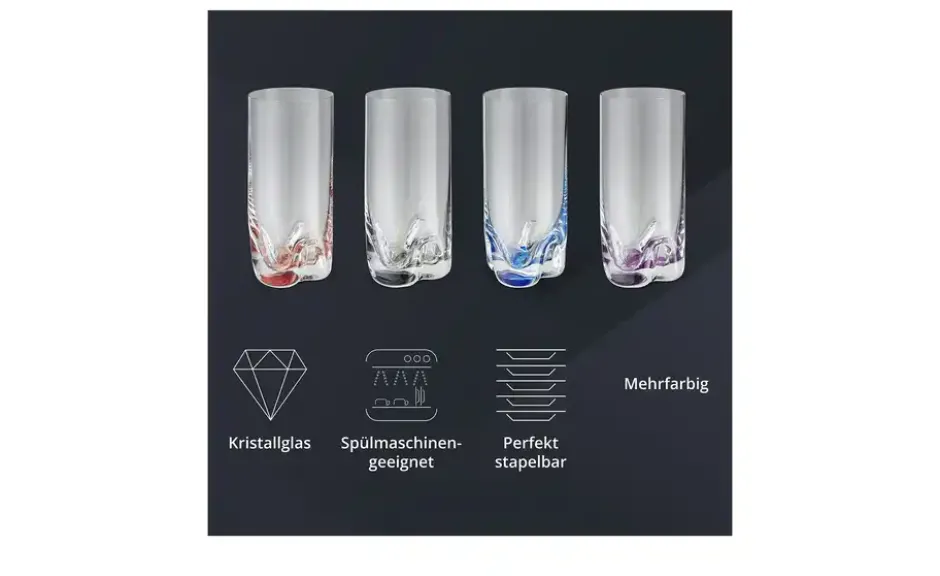 Peill+Putzler Longdrinkglas, 4er-Set