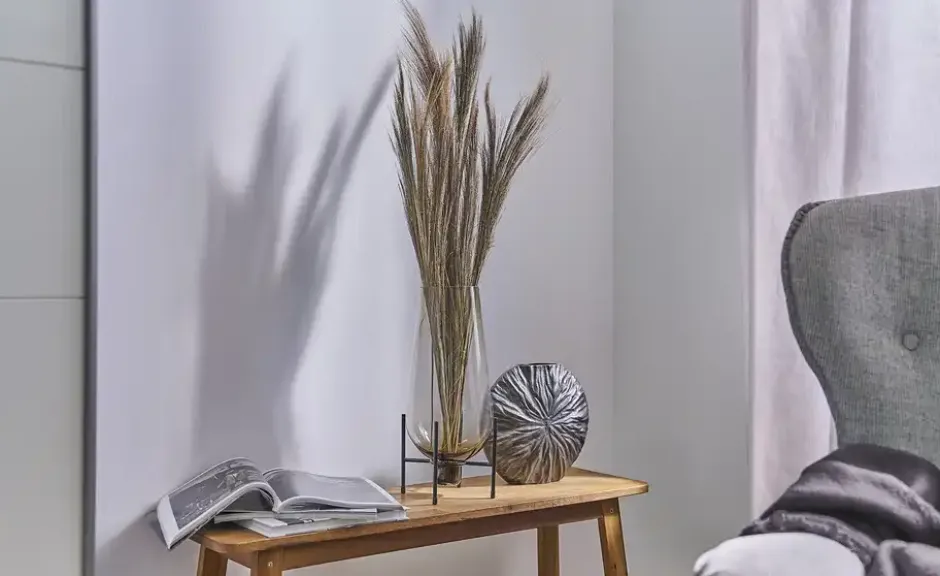 Peill+Putzler Vase mit Metallgestell