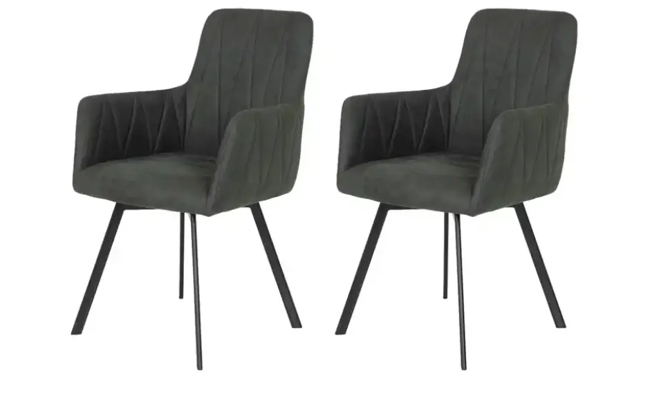 Polsterstuhl 2er-Set