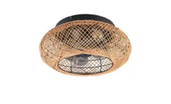Reality Leuchten Deckenleuchte mit Ventilator