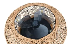 Reality Leuchten Deckenleuchte mit Ventilator