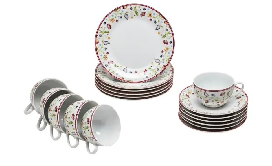 Ritzenhoff & Breker Kaffeeservice, 18-teilig Shanti